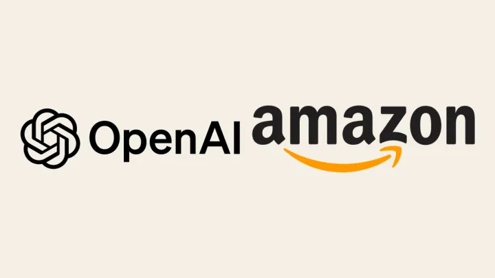 OpenAI; Amazon logos