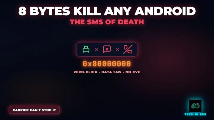 8 Bytes Kill Any Android Phone — The "SMS of Death" (Zero-Click)