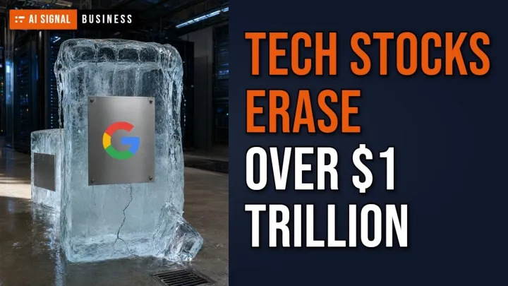 Tech Stocks Lose $1 Trillion: Nasdaq 100 Falls 3.4% as AI Spending Worries Deepen
