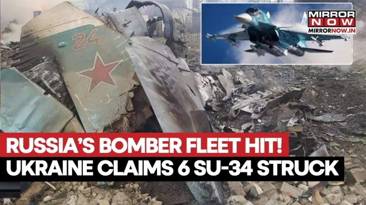 UKRAINE'S 'NEPTUNE' BOMBS RUSSIA'S SU-34! 6 Jets Struck In Missile Strike At Airfield; Claims Kyiv