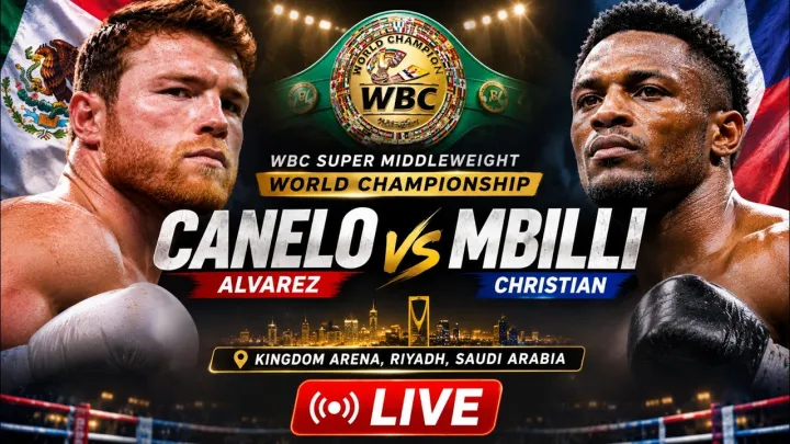 WATCH | Canelo Alvarez vs Christian Mbilli LIVE | WBC Super Middleweight Championship | BOXING