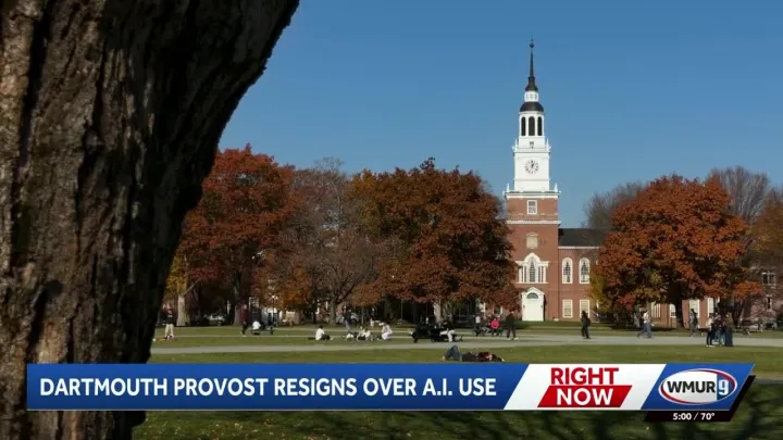 Dartmouth provost resigns over AI use