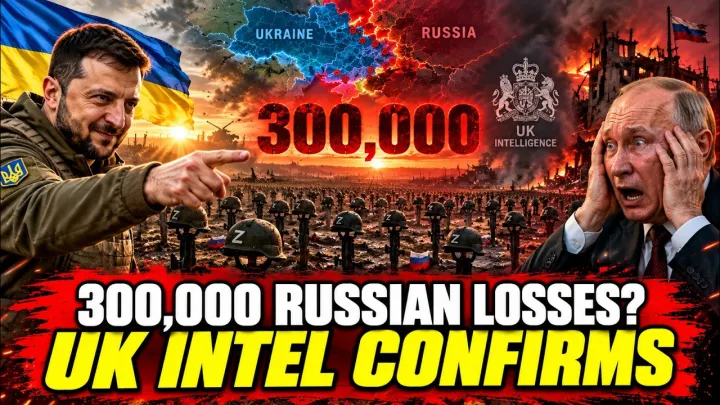 Putin loses 300,000 Russian soldiers in Ukraine:UK Intelligence Confirms Highest Death