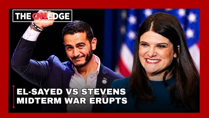 EL-SAYED vs STEVENS: Michigan Senate Race Tests Democratic Unity | US Midterms 2026 | N18G