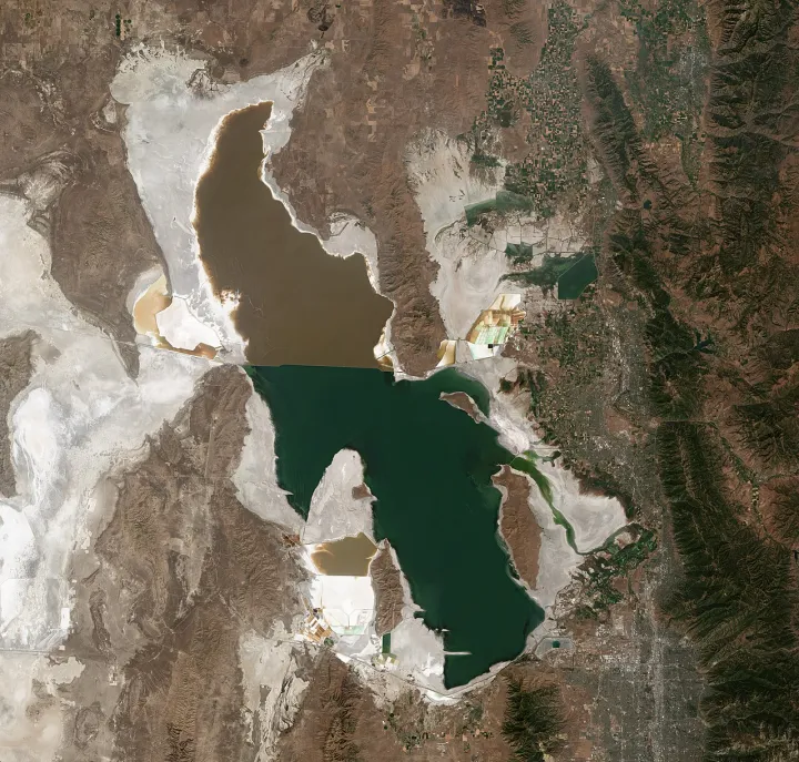 Great Salt Lake by Sentinel-2