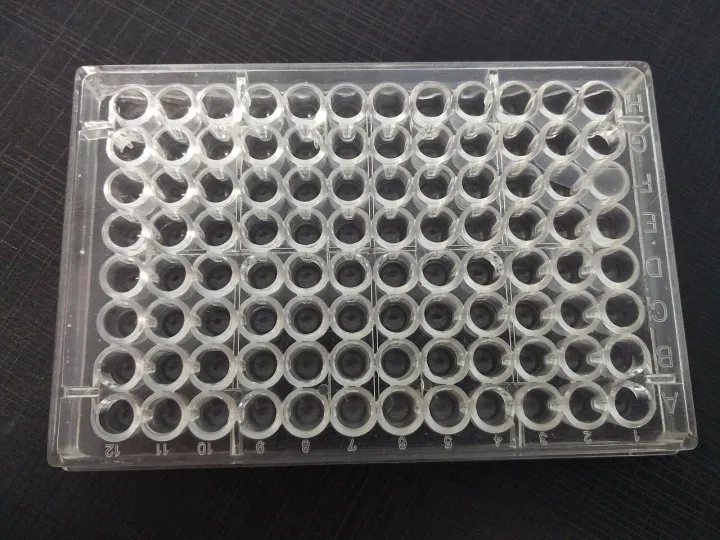 Spot plate top view